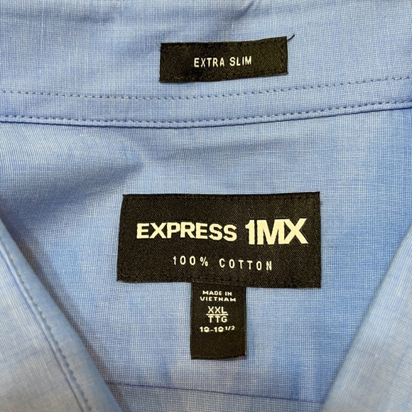 Express Men’s Dress Shirts 2XL Fitted/Extra Slim - Picture 5 of 8
